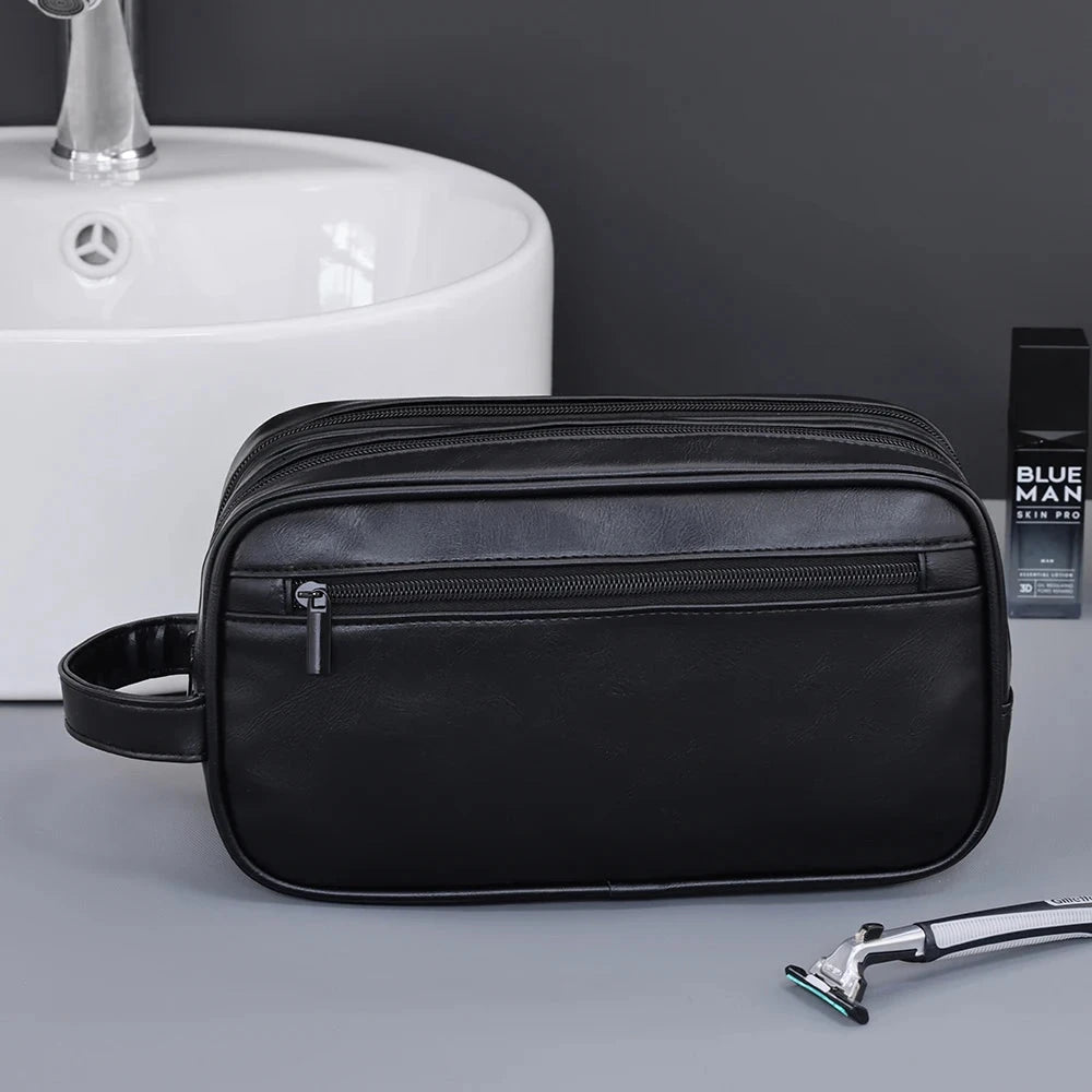 Trousse a Toilette Homme Double Compartiment