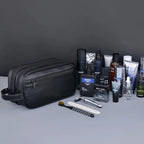 Trousse de Toilette pour Homme Double Compartiment