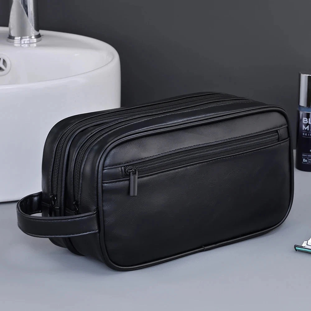 Trousse de Toilette Homme Double Compartiments