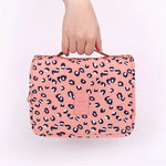 trousse de toilette femme leopard