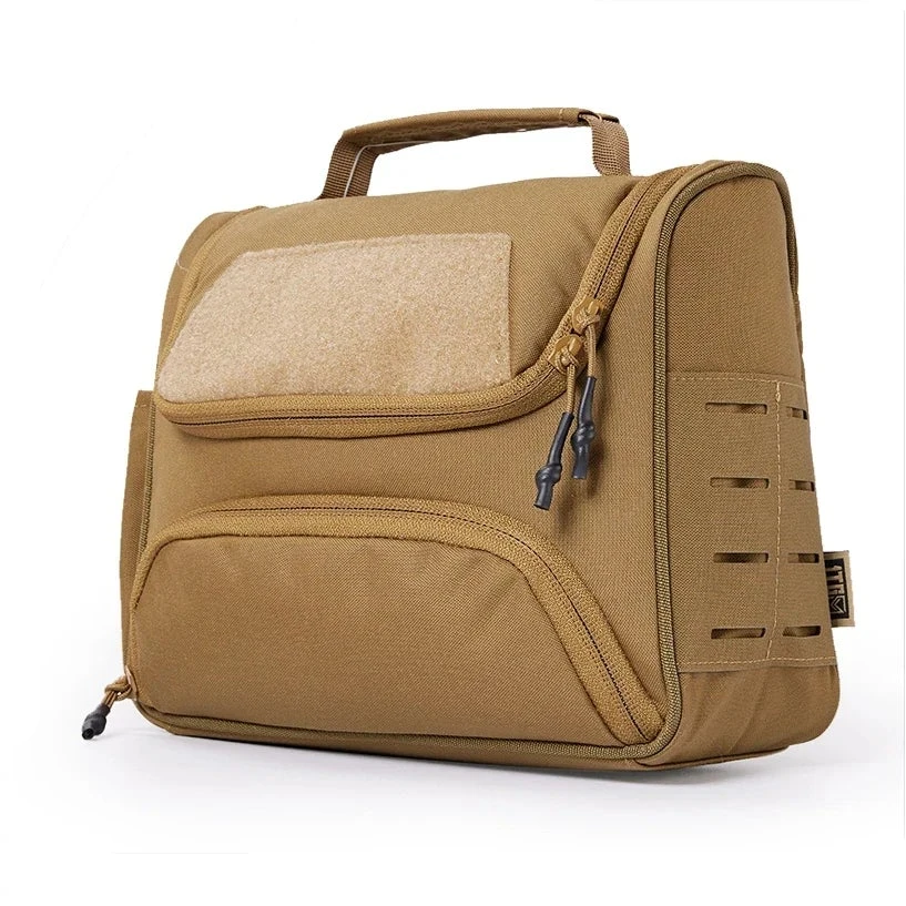 Trousse de Toilette Militaire Tactique avec Crochet de Suspension