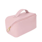 trousse de toilette personnalisée femme initiales rose