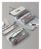 trousse de toilette personnalisée femme pliable maquillage