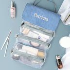trousse de toilette personnalisee femme pliable