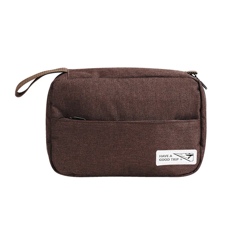 trousse de toilettes pliable à suspendre voyage