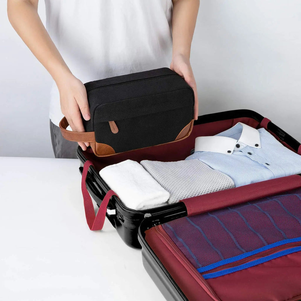 trousse de toilette hommes vintage