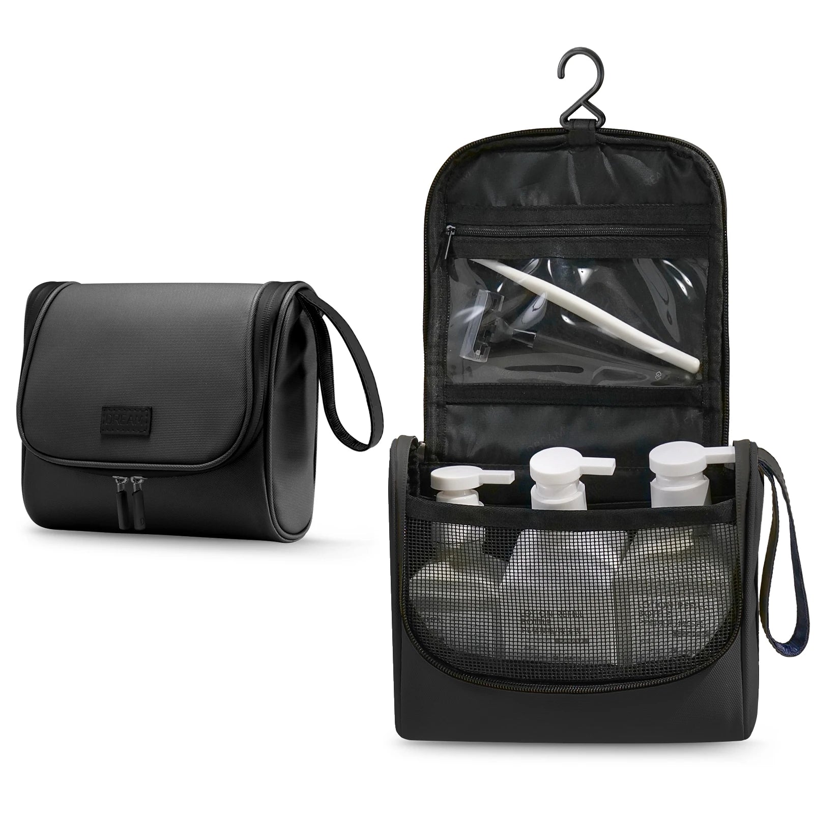 trousse de toilette qui s'accroche