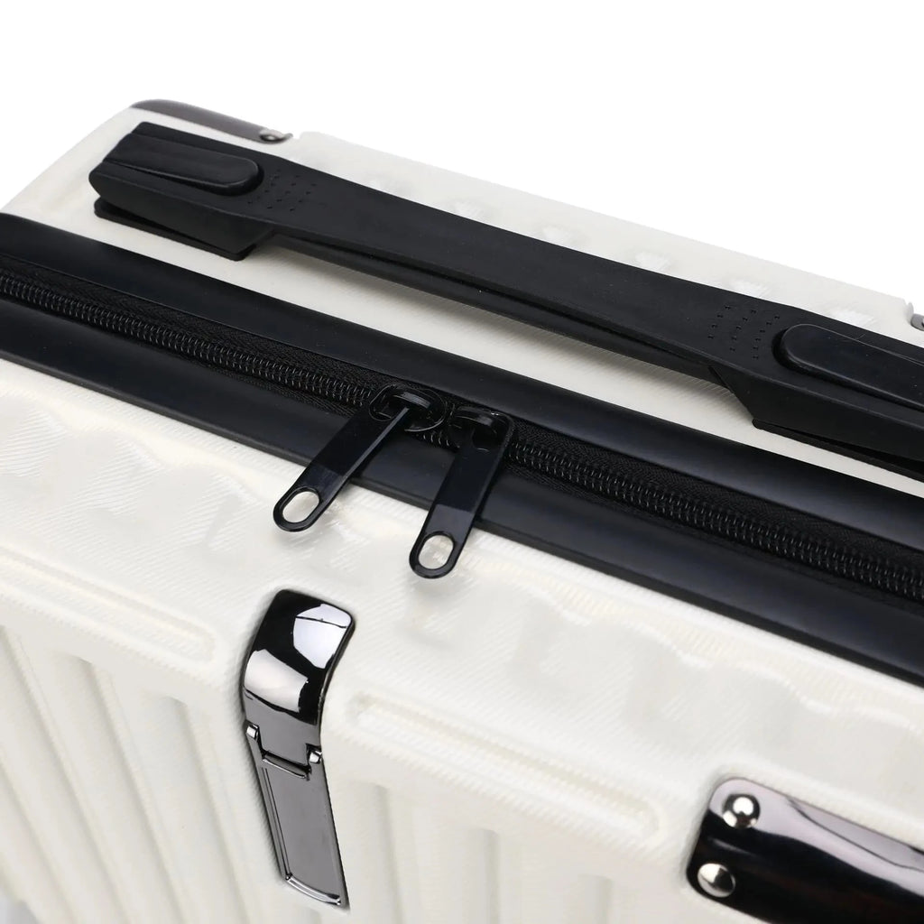 vanity case rigide luxe blanc
