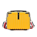 vanity case rigide luxe jaune