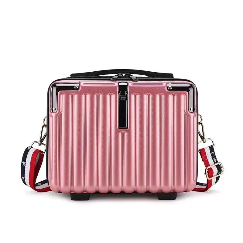 vanity case rigide luxe rose