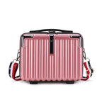 vanity case rigide luxe rose