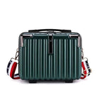 vanity case rigide luxe vert