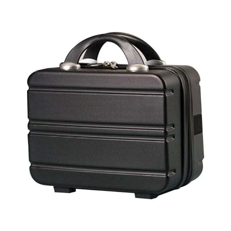 vanity de voyage rigide valise noir