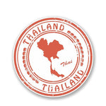 autocollant thailande voyage