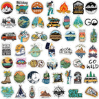 stickers valise aventurier pack de 100