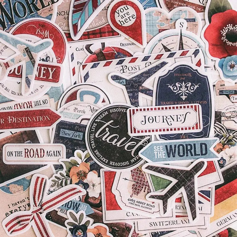 Sticker & Autocollant Valise – Voyage Paisible