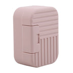 boite savon voyage motif rayures