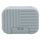 boîte savon de voyage motif rayures