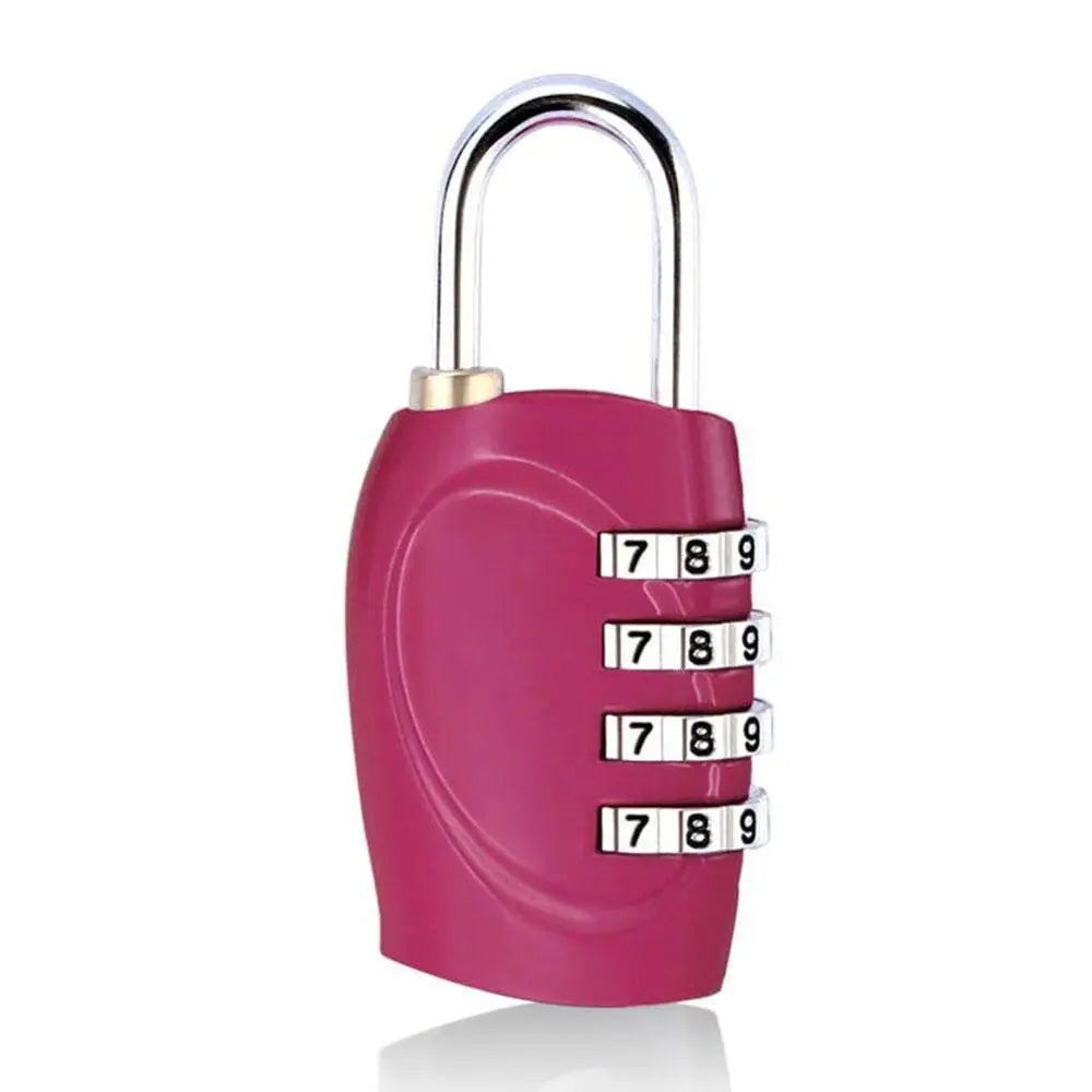 6 Cadenas à Code Avec Câble Flexible - Pour Valises, Sacs, Casiers Et Armoires (6 Couleurs)