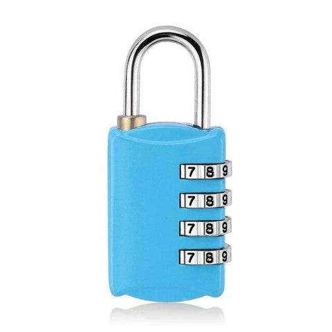 Pcs Petit cadenas à code à 3 chiffres, petit casier code lock avion valise  cadenas alliage de zinc pour le voyage en plein air casier à bagages Gym (6  couleurs)