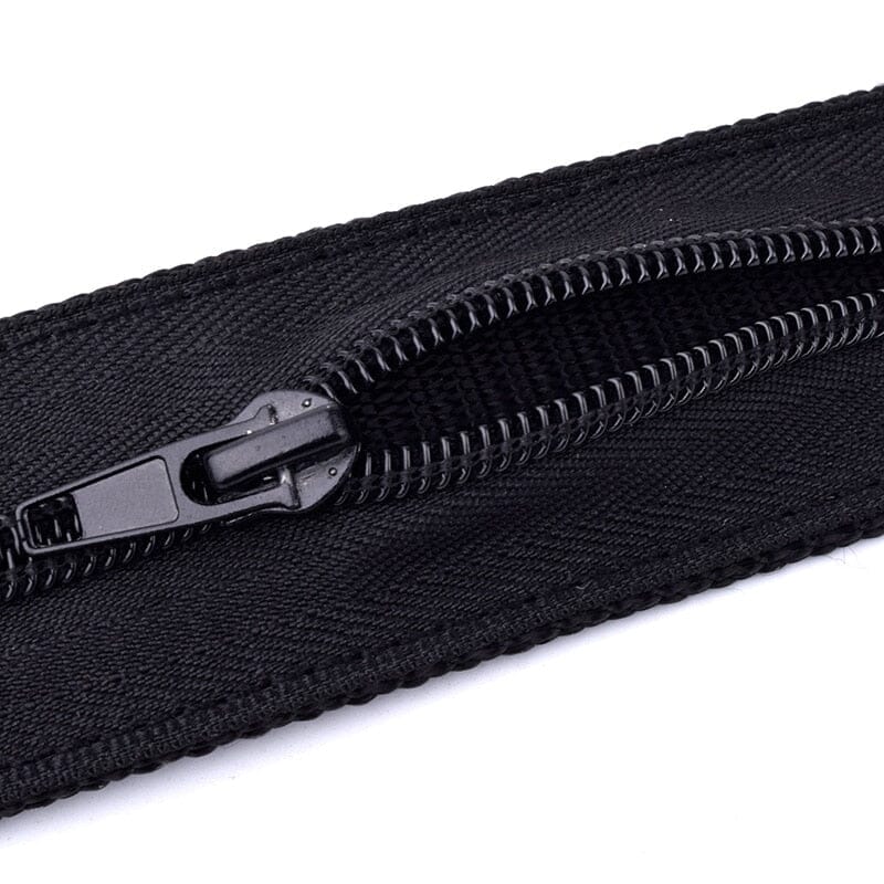 ceinture antivol cache billet noir