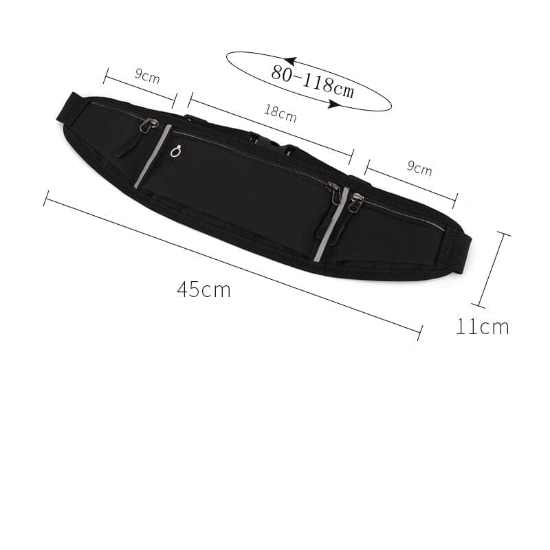 ceinture voyage multipoches pour papiers