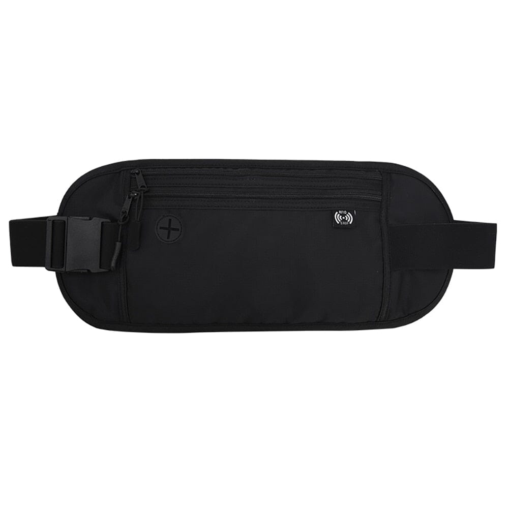 ceinture de voyage invisible anti rfid portefeuille