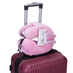 coussin voyage avec support telephone portable