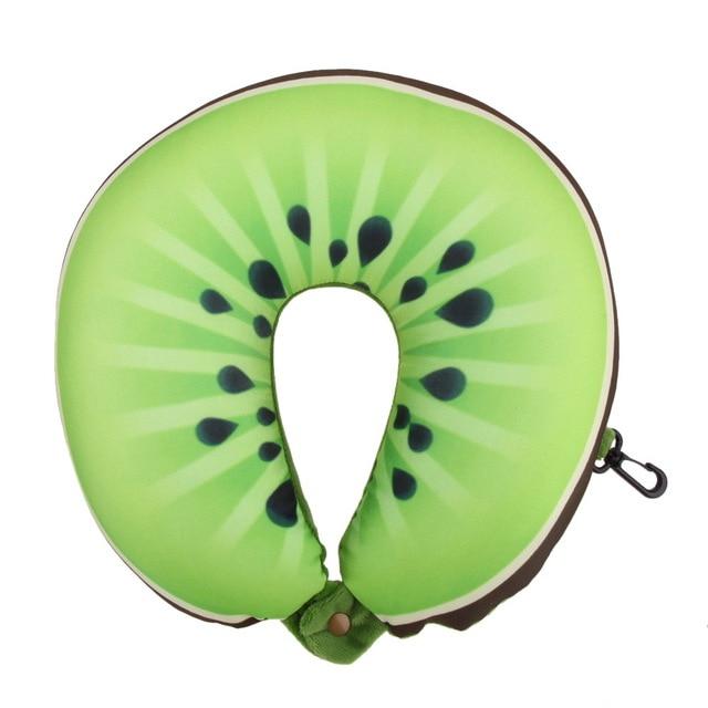 coussin voyage cervical kiwi