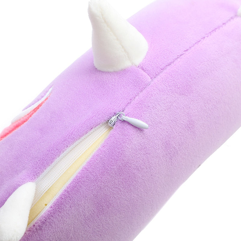 coussin de voyage memoire de forme unicorn