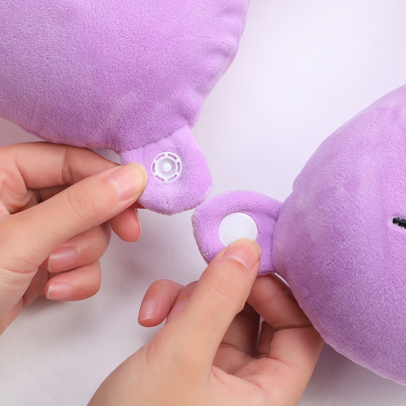 oreiller de voyage memoire de forme unicorn