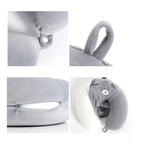 coussin de voyage mémoire de forme enfant ours