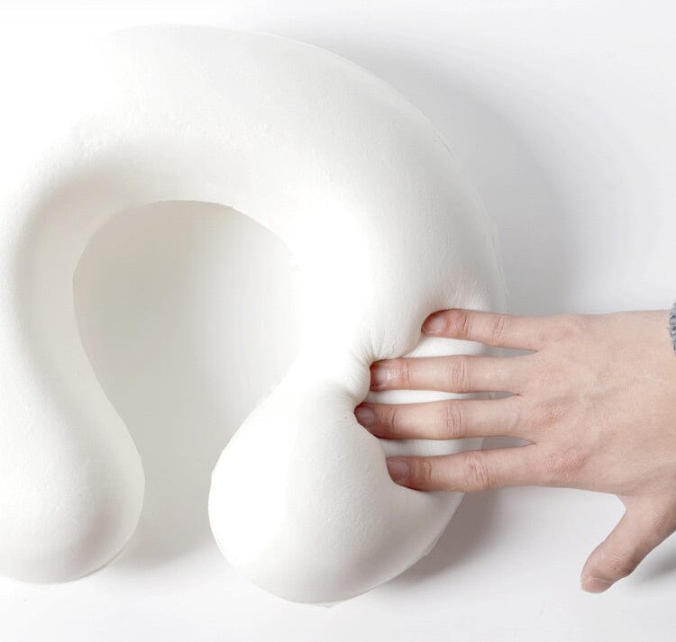 oreiller voyage memoire de forme enfant ours