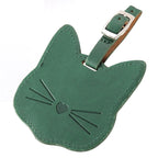 étiquette valise chat mignon