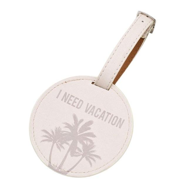 etiquette bagage i need vacation