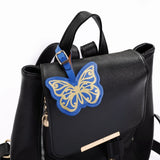 porte-etiquette bagage papillon