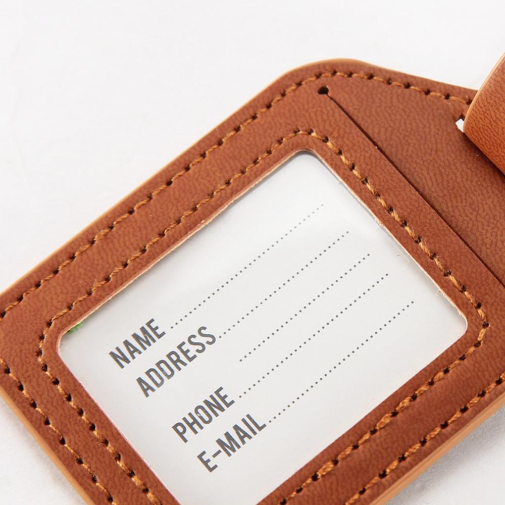 étiquette pour bagage rose vents