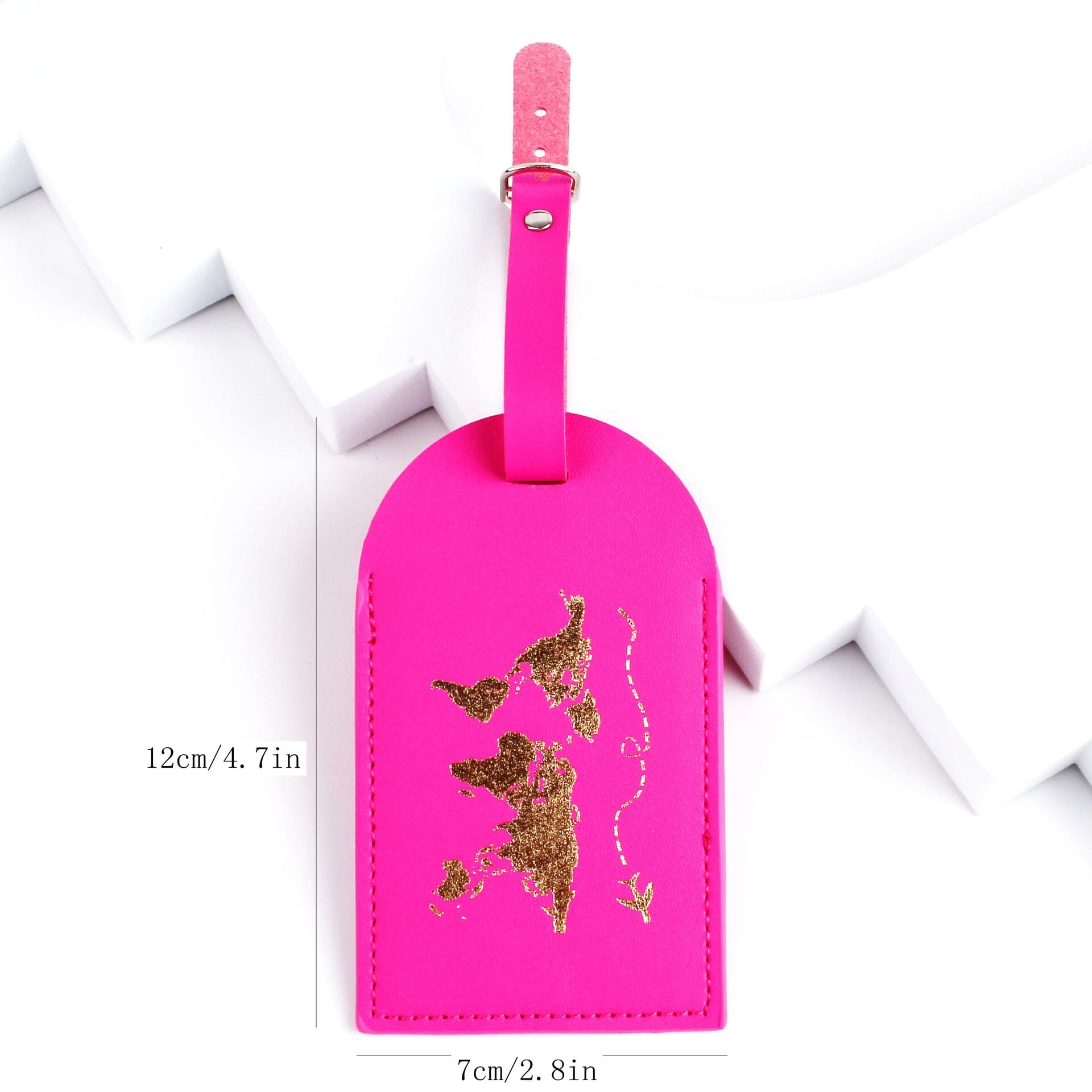 étiquette bagage world trip 