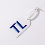 étiquette bagage personnalisée initiales voyage