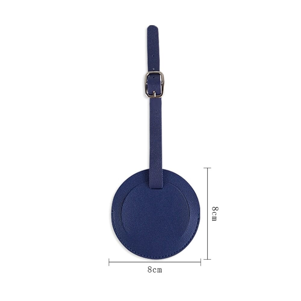 etiquette bagage personnalisee ronde