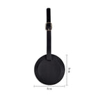 etiquette a bagage personnalisée ronde