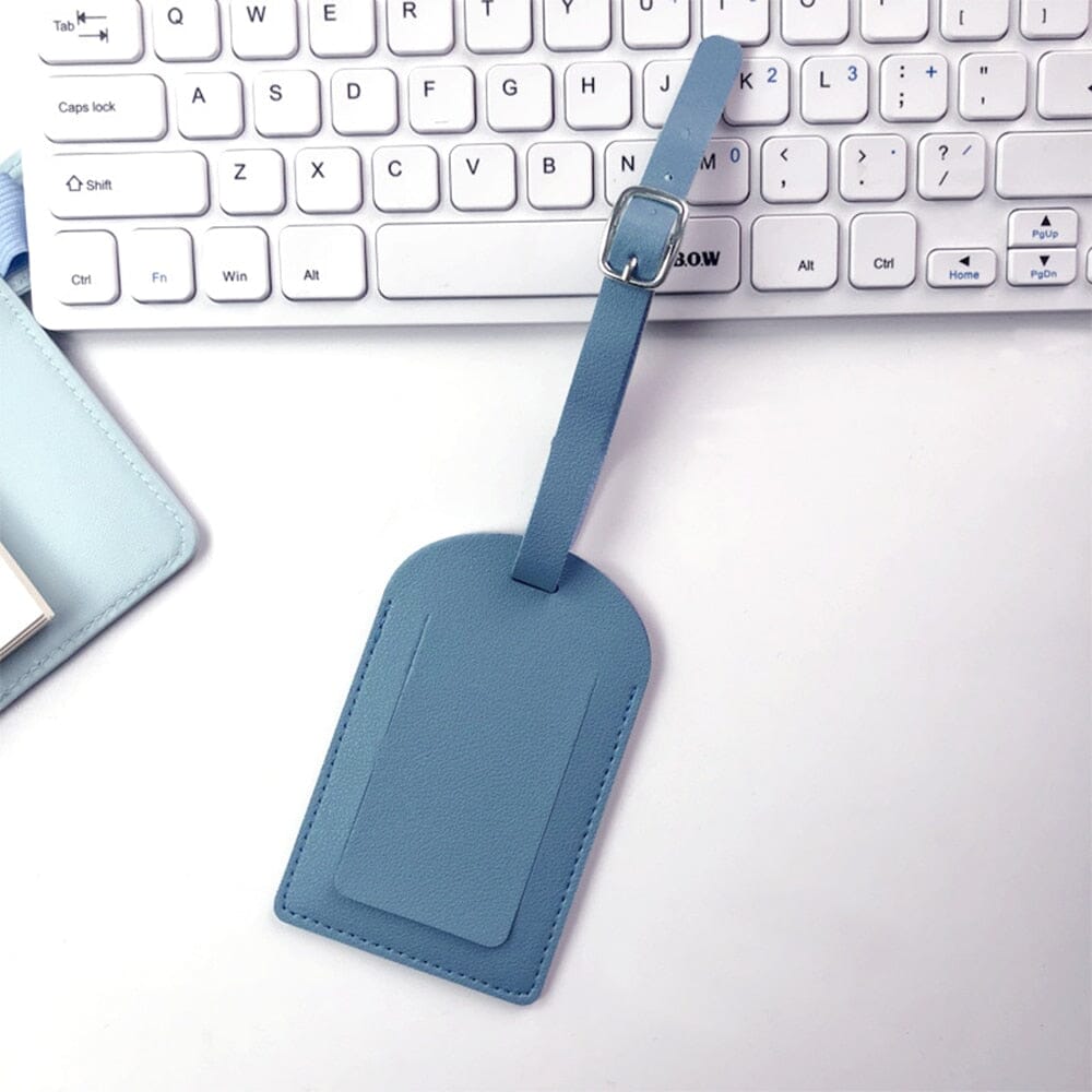 etiquette à bagages personnalisée tendance