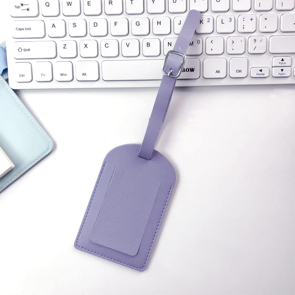 étiquette pour bagages personnalisable tendance