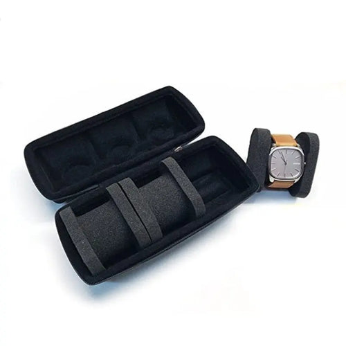 etui montres voyage 3 emplacements