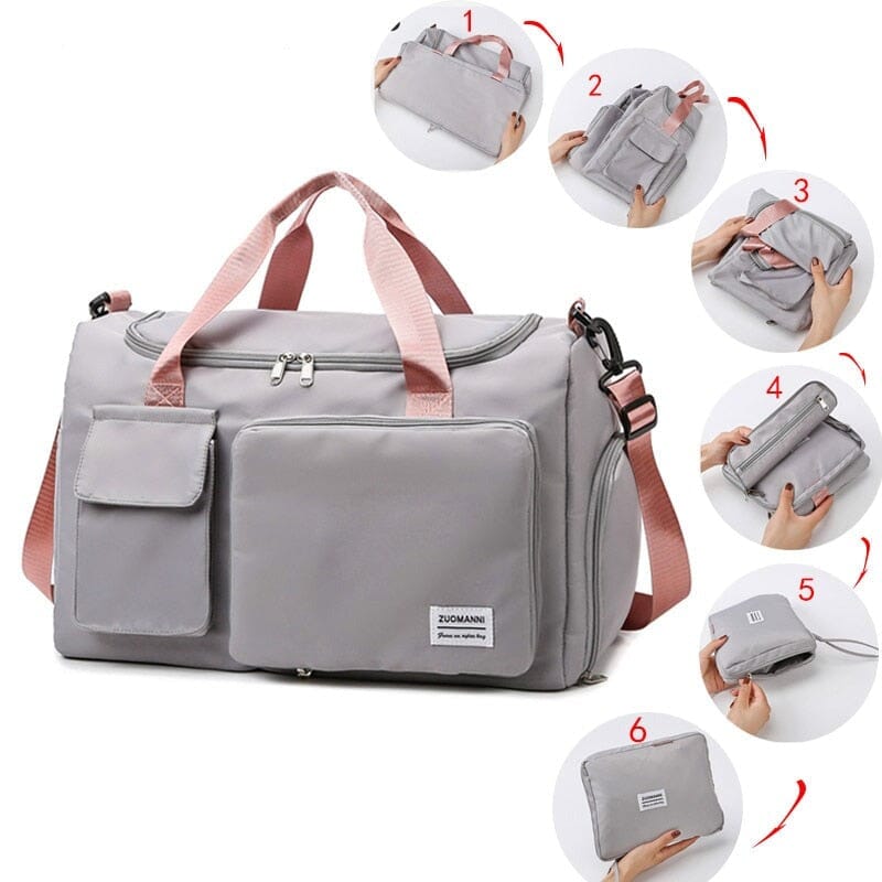 grand sac voyage pliable femme pochette