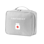 grande trousse a pharmacie voyage vide first aid kit grise