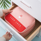 grande trousse à pharmacie voyage vide good luck gris