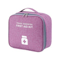 grande trousse pharmacie voyage vide travel essential violet