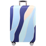 housse valise fantaisie bleue