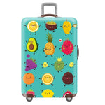 housse pour valise funny fruits